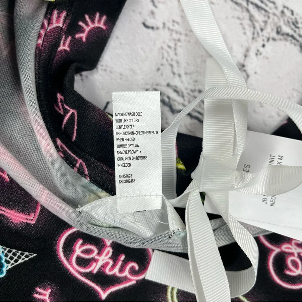 Just Be | NWT Graffiti Sleep Shirt M